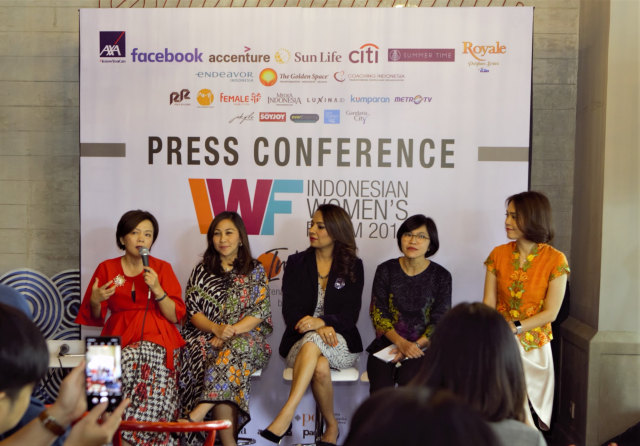 Konferensi Pers Indonesian Women's Forum 2019 Foto: Dok. R&R Public Relations