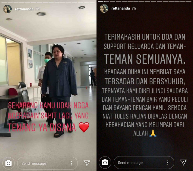 Istri Cecep Reza: Sekarang Kamu Sudah Enggak Merasakan Sakit Lagi (71655)