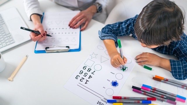 ilustrasi anak jalani tes psikologi Foto: Shutterstock