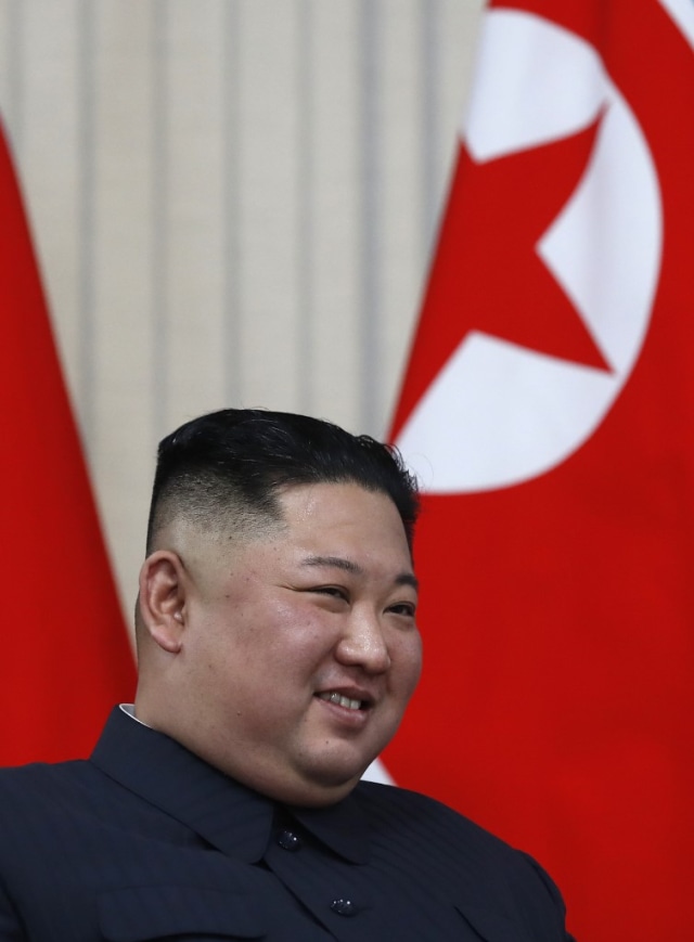 Pemimpin Korea Utara Kim Jong-un Foto: AFP/Sergei Ilnitsky