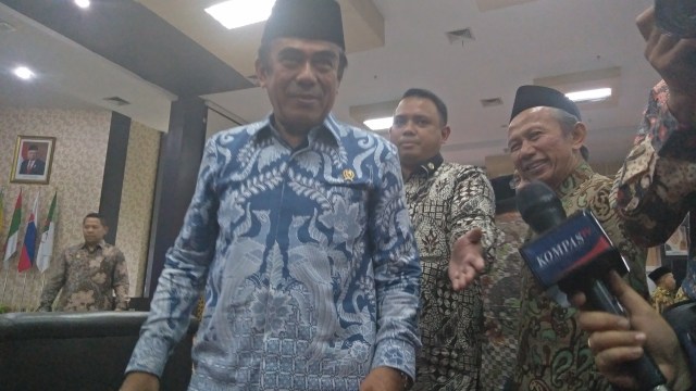 Menteri Agama saat berada di UIN Maulana Malik Ibrahim, Malang. Foto: rezza do'a lathanza/tugumalangid