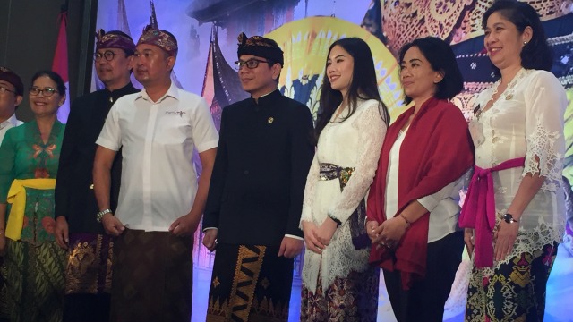 Wishnutama dan Angela Hadiri Seminar Outlook Tourism 2020 di Bali