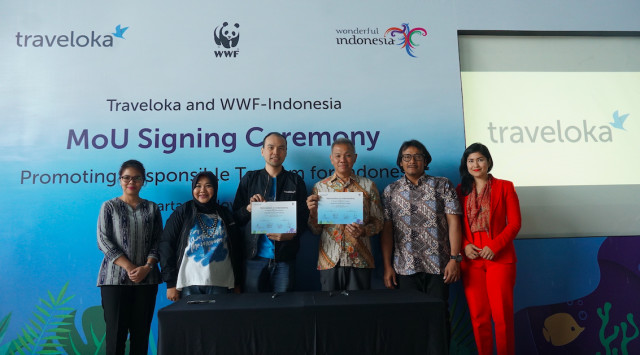 Traveloka dan WWF Indonesia Dukung Pariwisata Berkelanjutan Foto: Dok. Traveloka