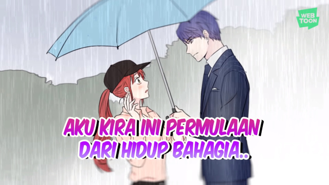 Cuplikan di webtoon 'Malaikat Maut Tampan' dok YouTube Line Webtoon Indonesia