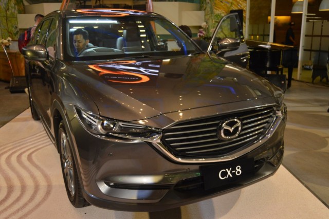 All-new Mazda CX-8 resmi meluncur di Indonesia, Jumat (22/11). Foto: Bagas Putra Riyadhana