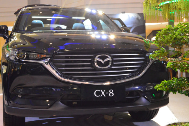 All-new Mazda CX-8 resmi meluncur di Indonesia, Jumat (22/11). Foto: Bagas Putra Riyadhana