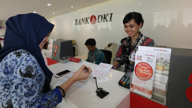 Ilustrasi Bank DKI. Foto: ANTARA FOTO/HO/Hamid
