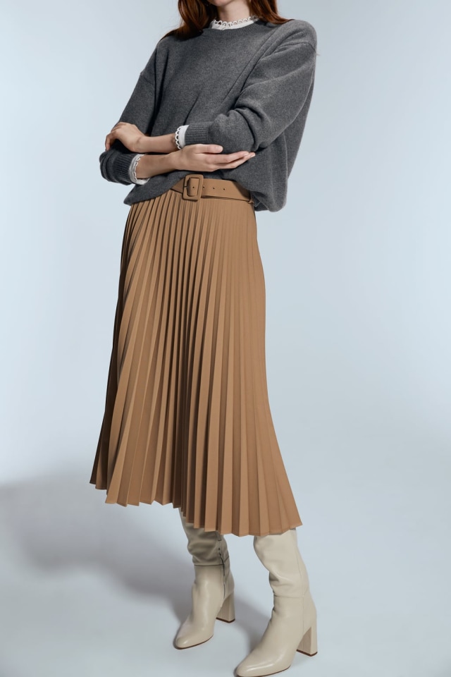 Pleated Skirt - ZARA