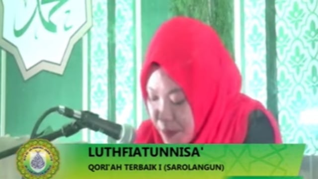 Lutfiatun Nisa Qoriah asal Provinsi Jambi Wakili Indonesia pada MTQ Internasional di Brunei Darussalam. Foto: Ist