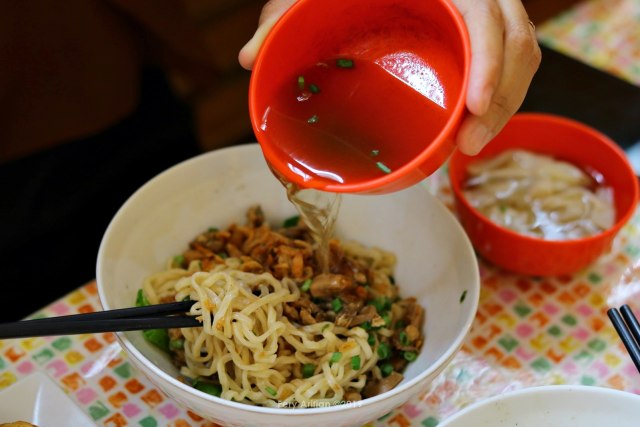 Cwie Mie Ayam Jamur. (Foto: Fery Arifian)
