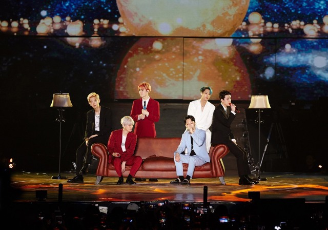 Konser EXO di Jakarta. Foto: SM Entertainment