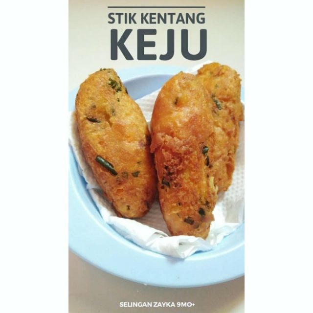 Stik Kentang Keju: Solusi Anak yang Tidak Suka Nasi