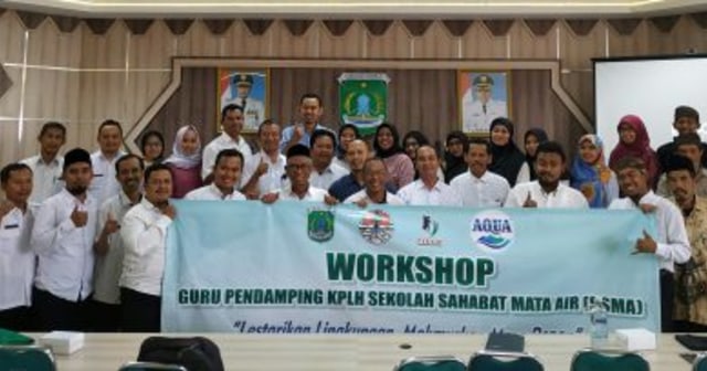 Aqua dan Yayasan FIELD Indonesia Gelar Workshop Pendidikan Lingkungan 