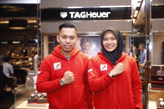 Hadiah Jam Tangan TAG Heuer buat Aries Susanti dari Time International (1180213)