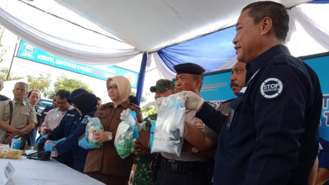 BNN Jatim Musnakan Sabu 5 kilogram jaringan Lapas. Foto:  Yuana Fatwalloh/kumparan