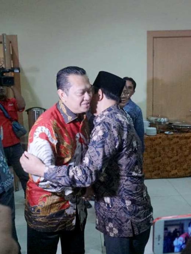 Ketua MPR RI Bambang Soesatyo melakukan silaturahmi ke DPP PKS. Foto: Helmi Afandi Abdullah/kumparan