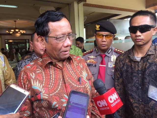 Menkopolhukam Mahfud Md di UIN Sumatera Utara