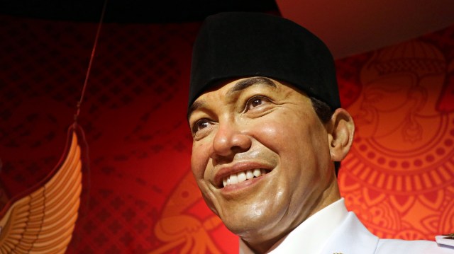 Patung lilin Ir. Soekarno di Madame Tussaud Foto: Helinsa Rasputri/kumparan