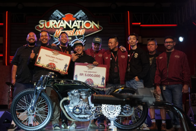 Pemenang The Greatest Bike Suryanation Motorland 2019. Foto: dok. Suryanation Motorland