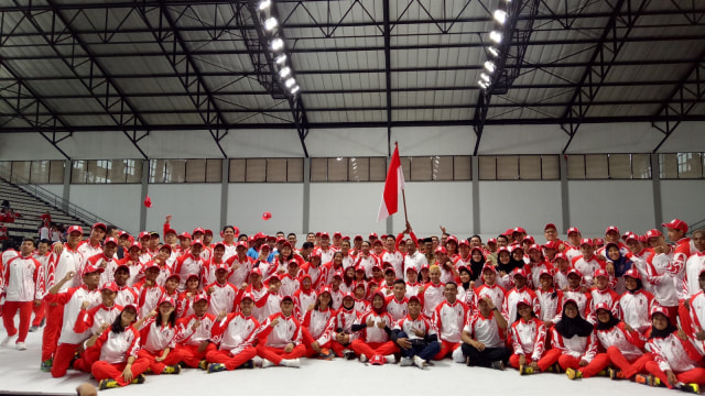 Menpora Kukuhkan Kontingen Indonesia untuk SEA Games 2019 (174097)