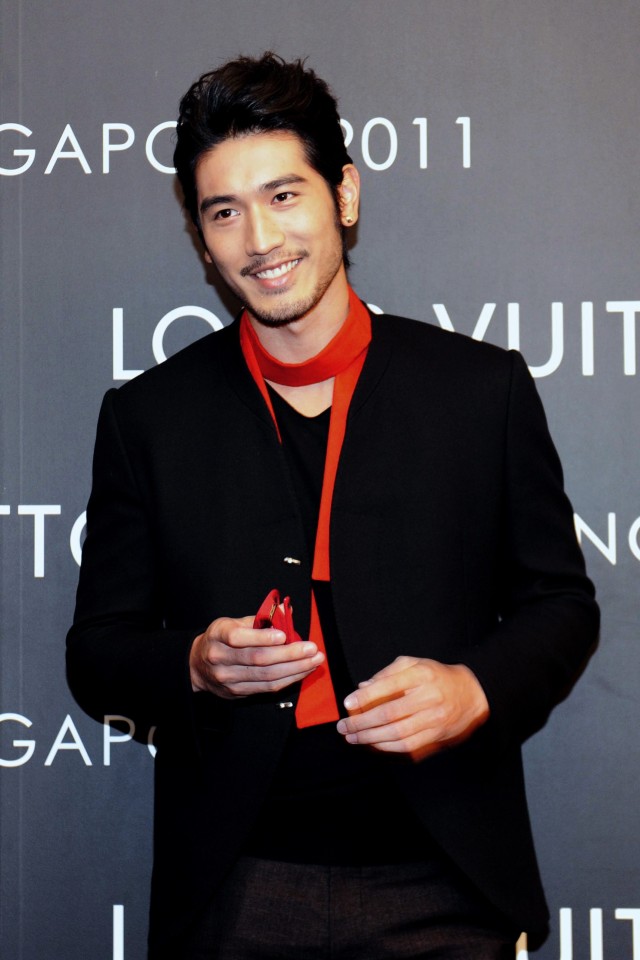 Aktor China Godfrey Gao. Foto: SIMIN WANG / AFP