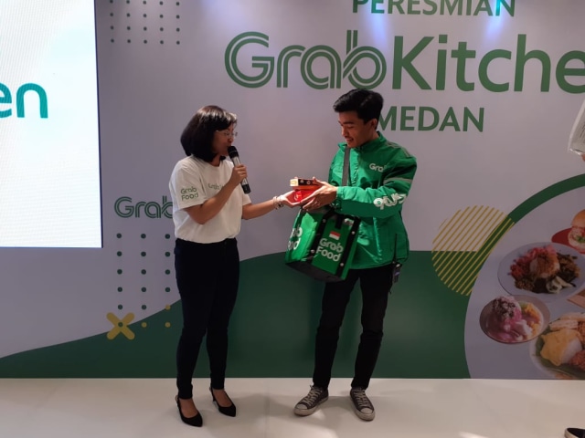 Grab Luncurkan Dua Grabkitchen di Medan. Foto: SumutNews
