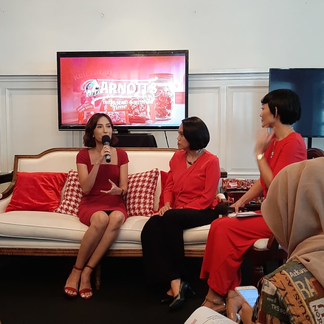 Artika Sari Devi saat acara Good Time