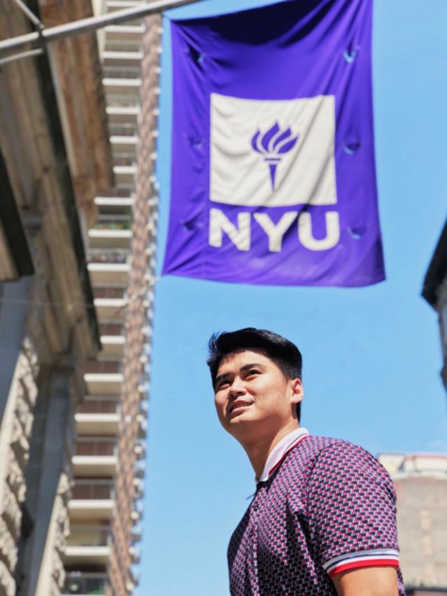 Billy Chailani, penerima beasiswa LPDP inspiratif asal Samarinda yang kini sedang mengenyam pendidikan di Universitas New York | Photo by Billy Chailani (Dokumen Pribadi)