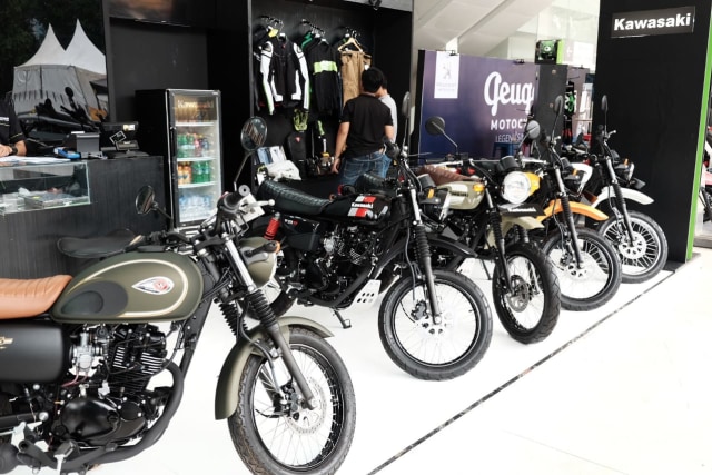 Booth Kawasaki di IIMS Motobike 2019 Foto: Bangkit Jaya Putra/kumparan