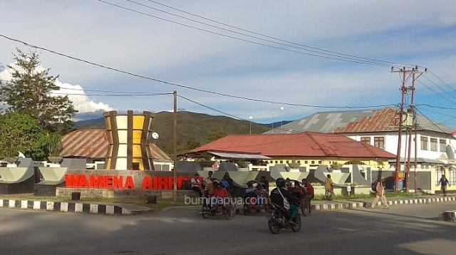 Salah satu sudut Kota Wamena, Kabupaten Jayawijaya. (BumiPapua.com/Katharina)