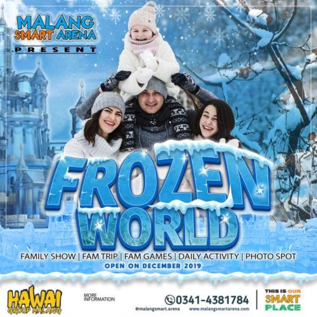 Nikmati Wisata Frozen World Akhir Tahun 