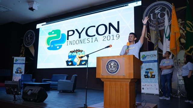 Suasana Python Conference (PyCon) Indonesia 2019. Foto: PyCon Indonesia 2019