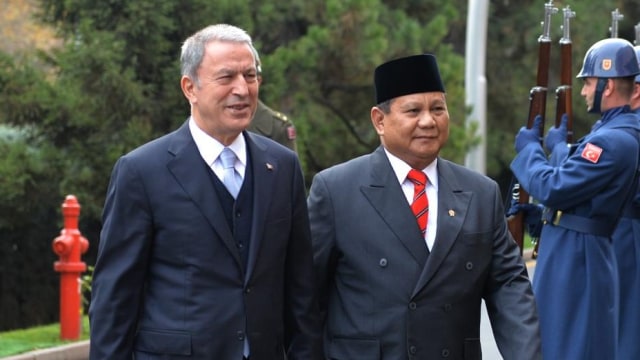 Menhan Prabowo Kunjungan Kerja ke Turki