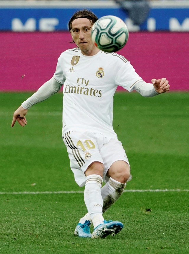 Pemain Real Madrid, Luka Modric. Foto: REUTERS/Vincent West