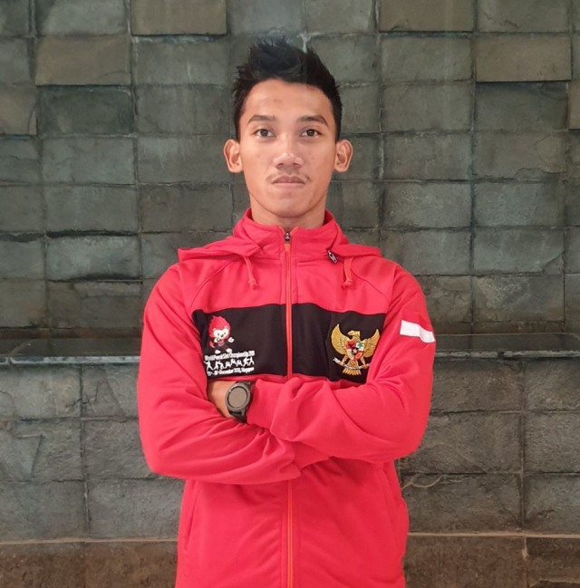 Atlet pencak silat Indonesia, Dino Bima. Foto: dok. Dino Bima