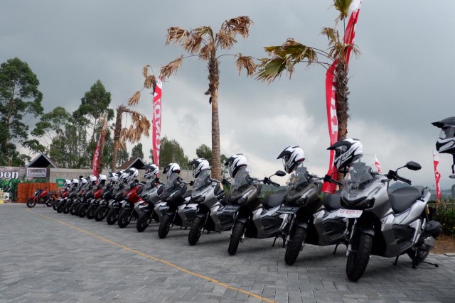 otomotif, Honda, Honda ADV 150, touring, HBD