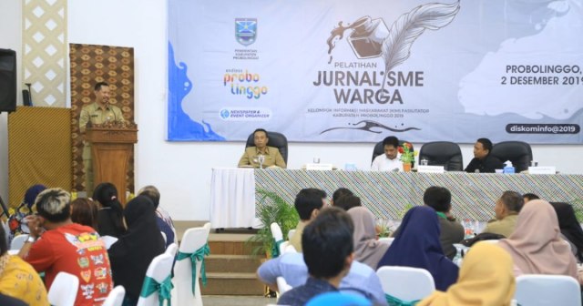 Diskominfo Kabupaten Probolinggo Gelar Pelatihan Jurnalisme Warga