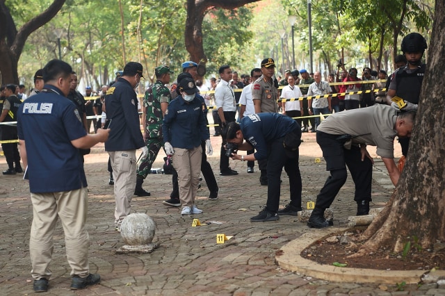Ledakan di Jalan Medan Merdeka Utara