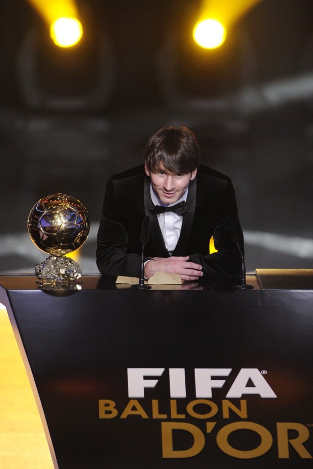 Lionel Messi, Ballon d'Or 2010, POTRAIT