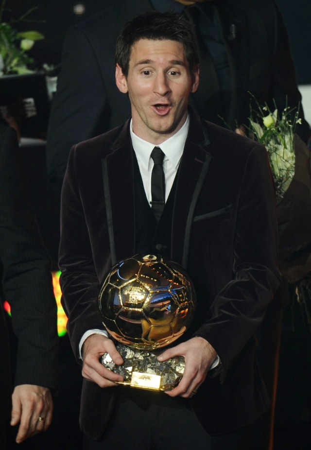 Lionel Messi, Ballon d'Or 2011, POTRAIT