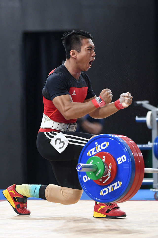 PTR, Lifter Indonesia Deni, Medali Emas