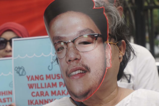 Aksi Mendukung Transparansi APBD di DPRD Jakarta