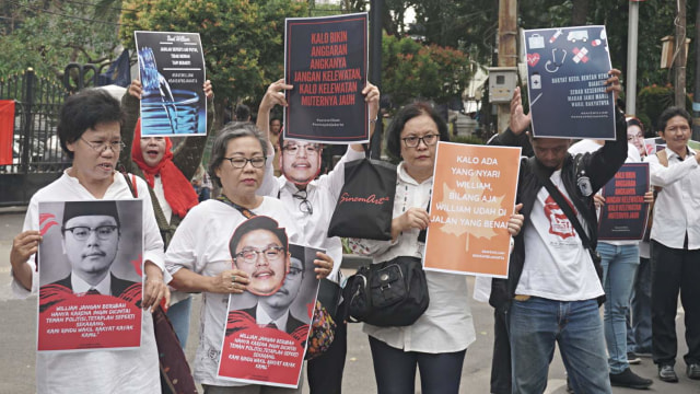 Aksi Mendukung Transparansi APBD di DPRD Jakarta