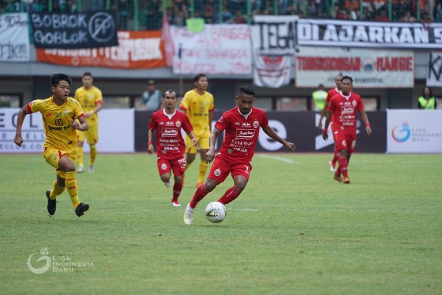 Persija vs Bhayangkara FC di putaran pertama Liga 1 2019. (Foto: Dok. PT LIB)