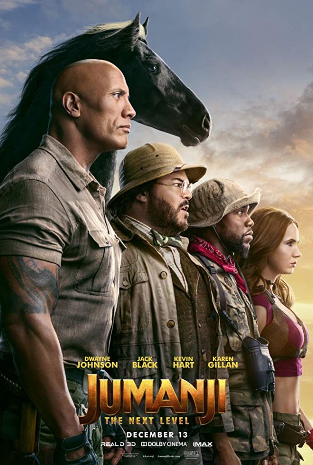 Poster film 'Jumanji: The Next Level'. Dok: IMDb