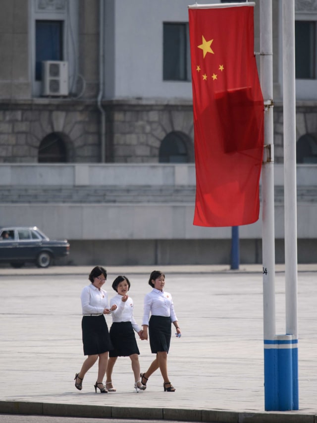 Ilustrasi pelajar di China. Foto: AFP/ED JONES