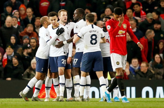 Laga Manchester United vs Tottenham Hotspur.