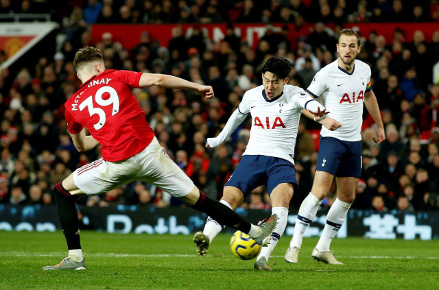 Laga Manchester United vs Tottenham Hotspur