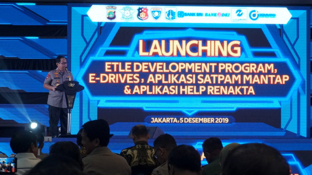 Kapolda Metro Jaya, launching ETLE