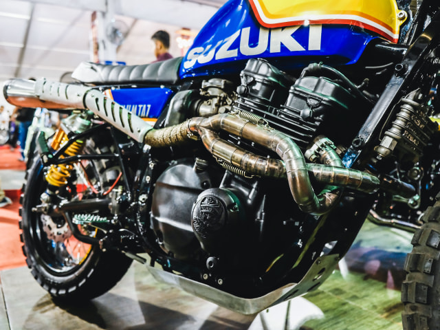 Suzuki GSX750 Police Scrambler